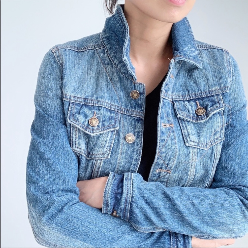 DENIM JACKET BLUE - Picture 3 of 8